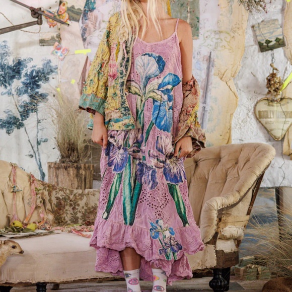 Magnolia Pearl Dresses & Skirts - 🌺 MAGNOLIA PEARL Eyelet Beya Iris Cami Dress🌺